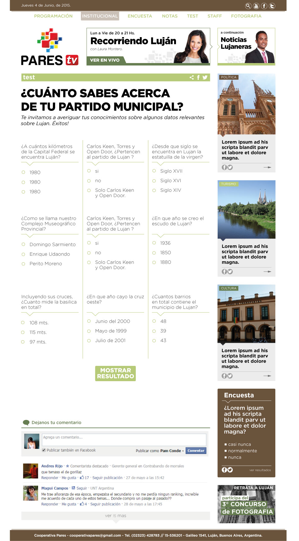 test del alumno 2