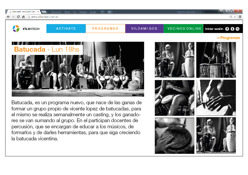 Sinopsis de programa 1