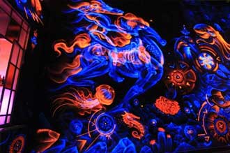 Graffitis fluo