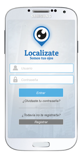 Pantalla de login