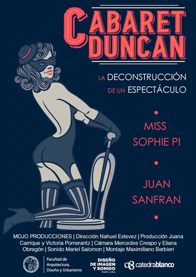Afiche Cabaret Duncan