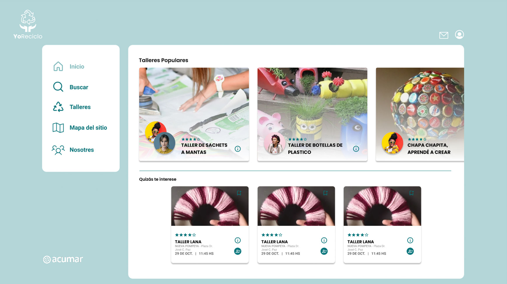 Propuesta Pantalla Escritorio