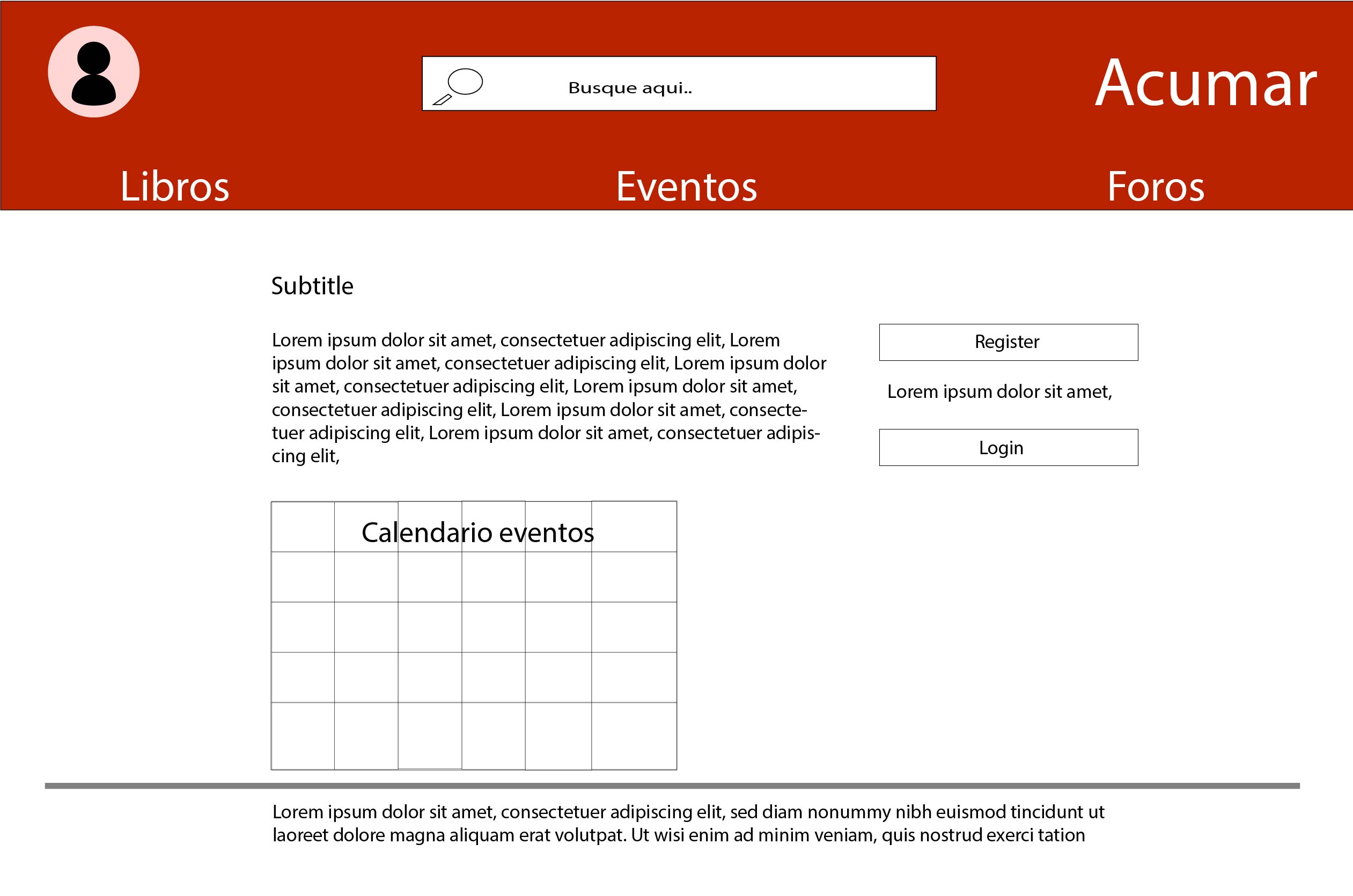Boceto segunda pantalla