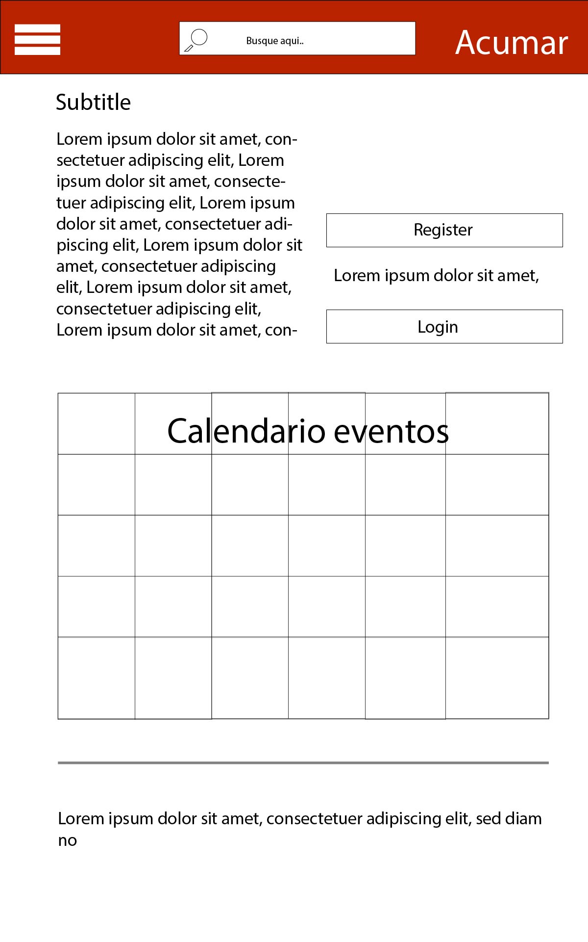 Boceto cuarta pantalla