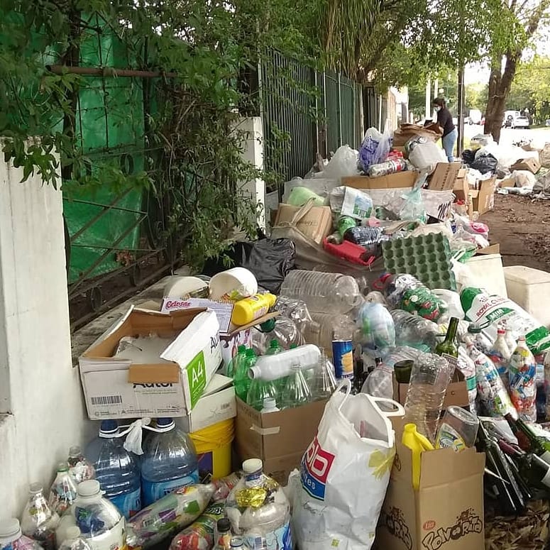 Un poco de lo que recolectamos en la jornada del 21 de abril