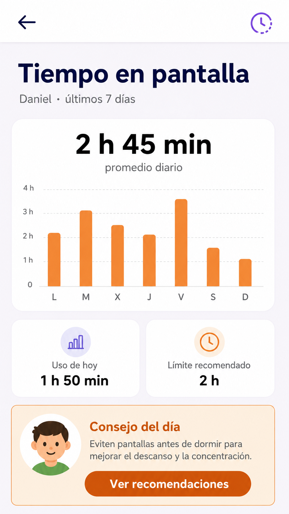 Mockup actividad