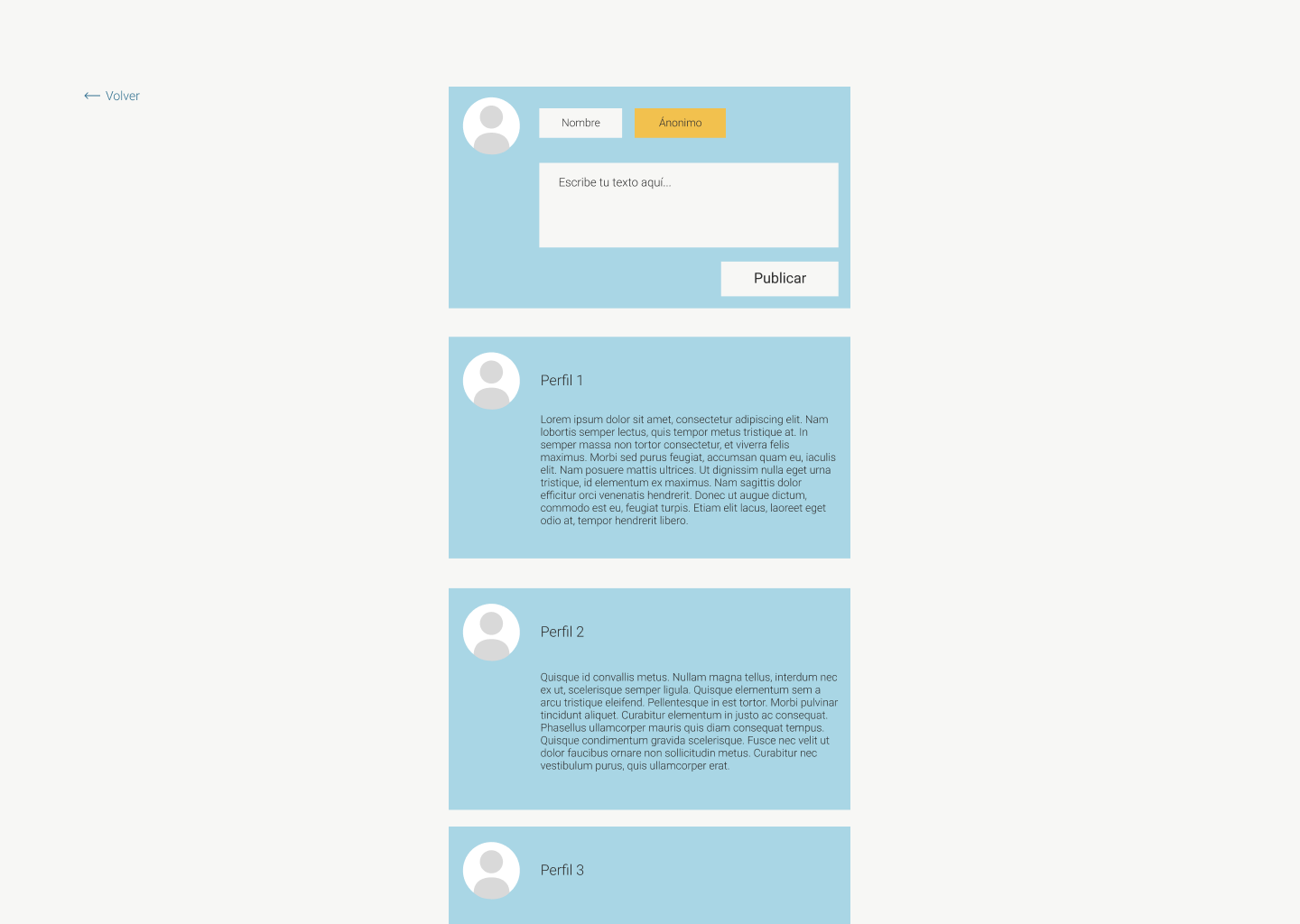 Prototipo escritorio Blog