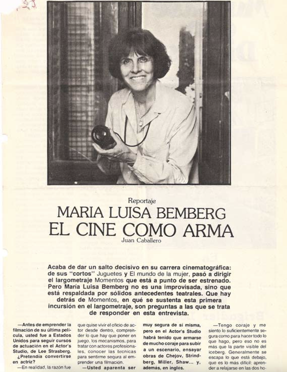 entrevista