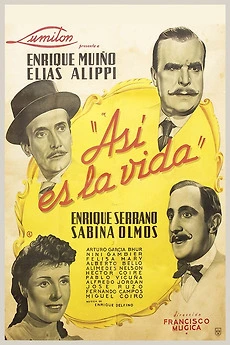 Afiche Así es la vida