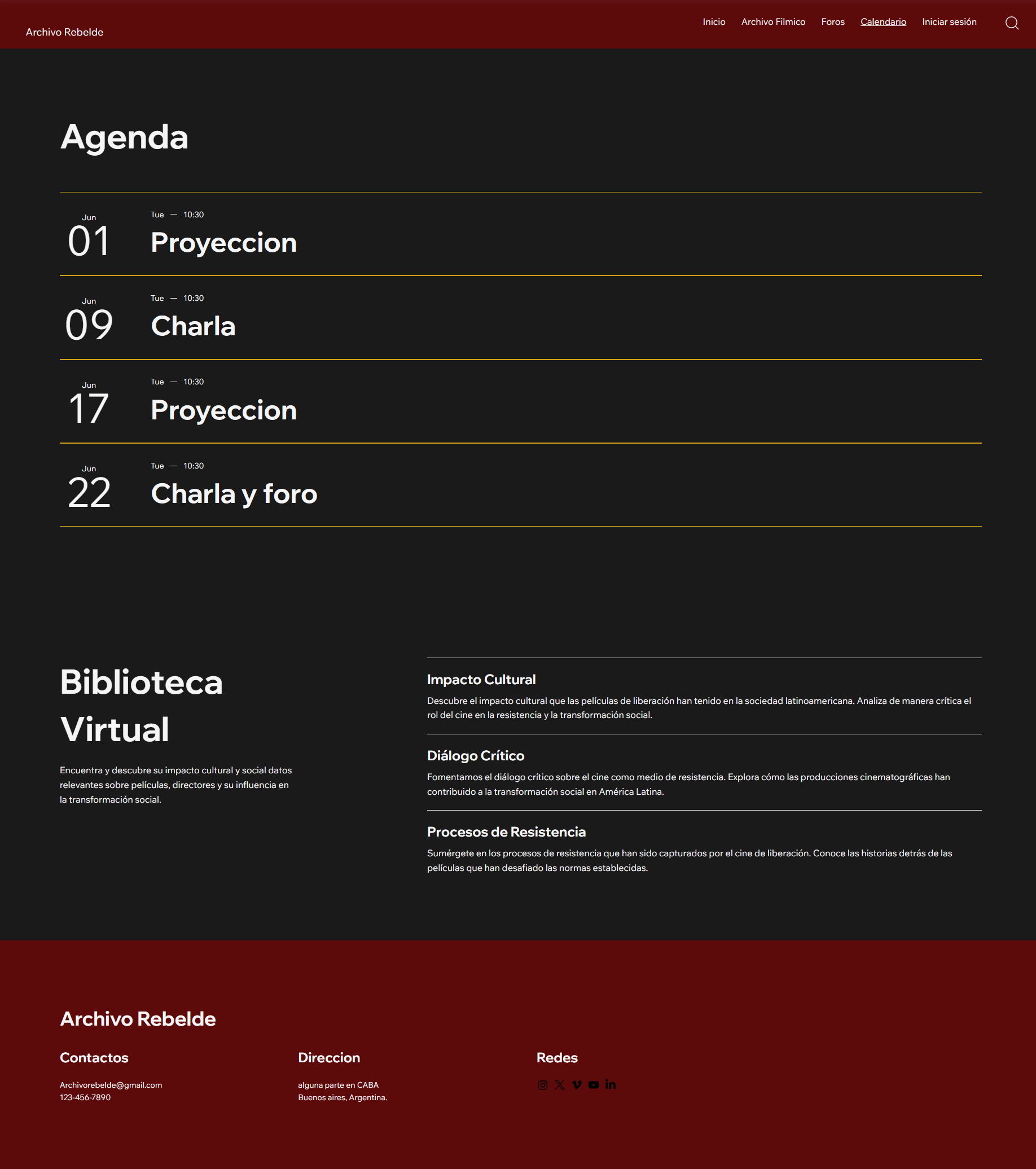 calendario