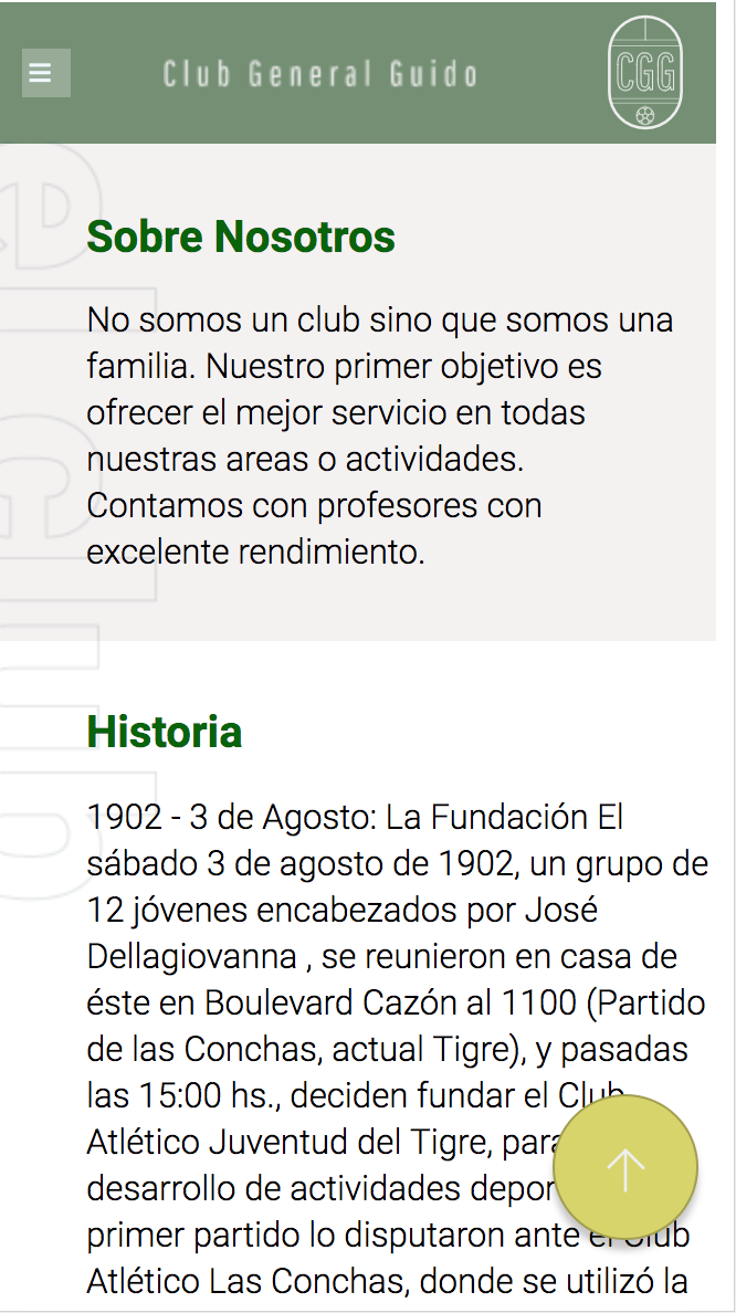Presentación del Club