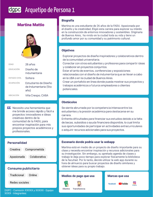 User Persona