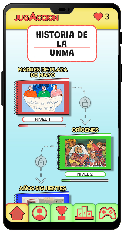 Pantalla inicio de celular